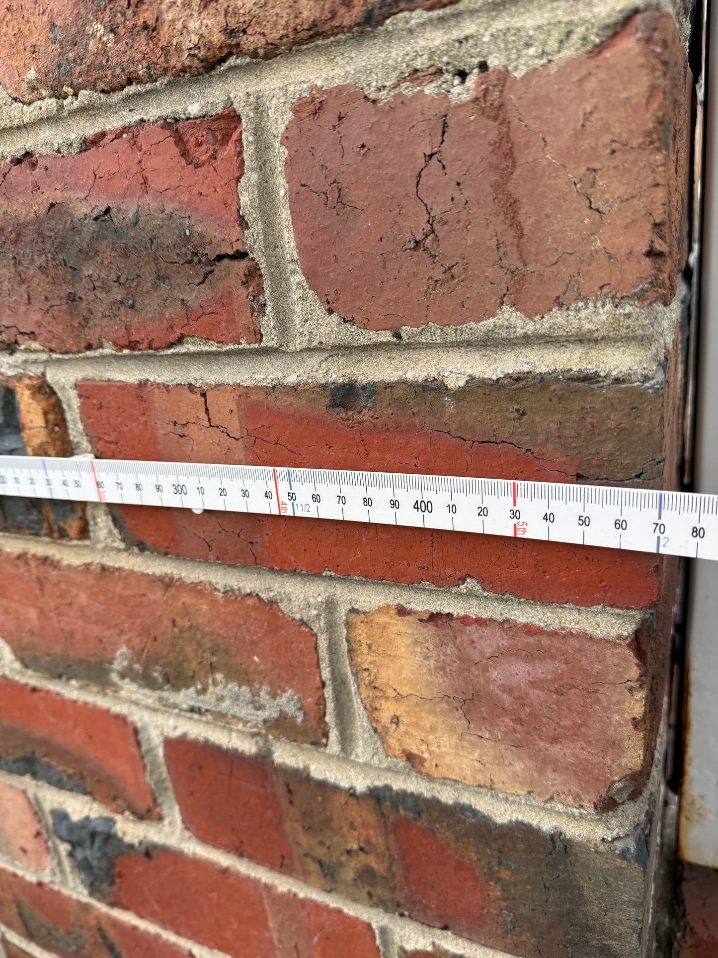 Build to Brick 1 Metre Folding Ruler with Brick Measurements