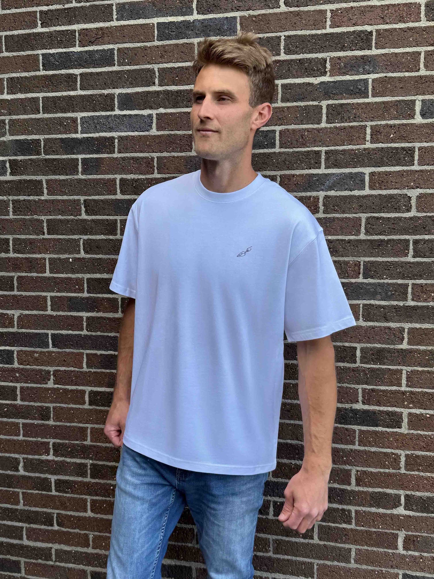 The Trowel Tee - White