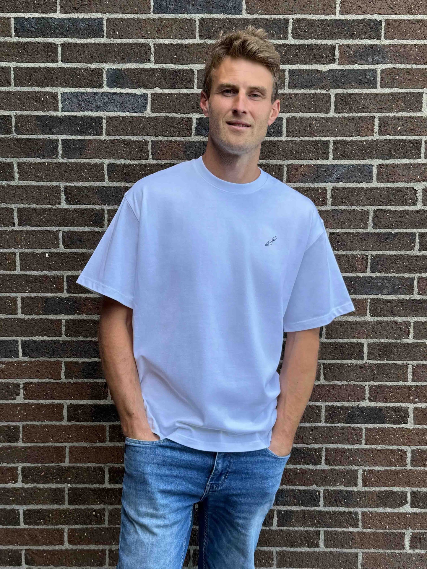 The Trowel Tee - White