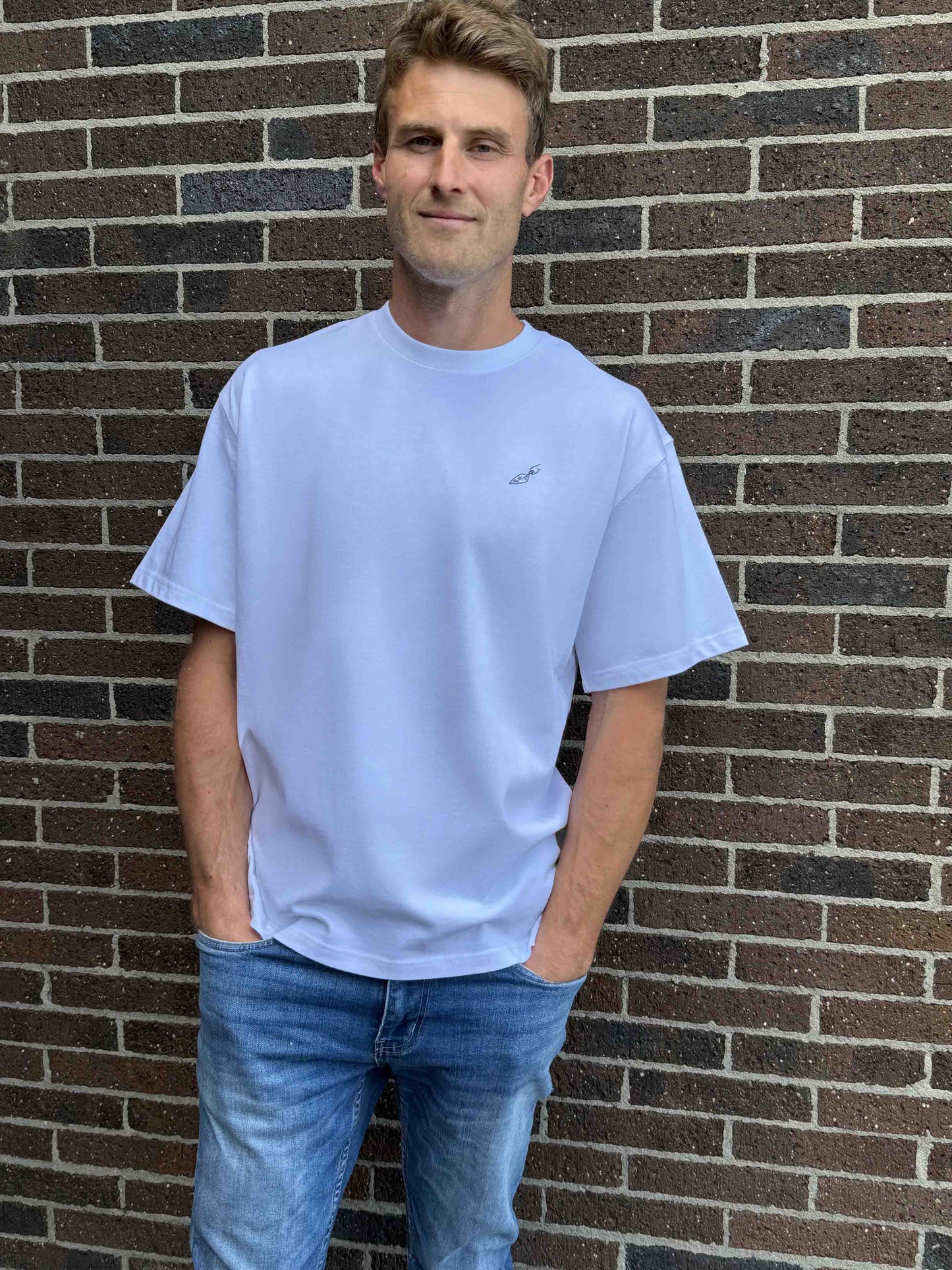 The Trowel Tee - White