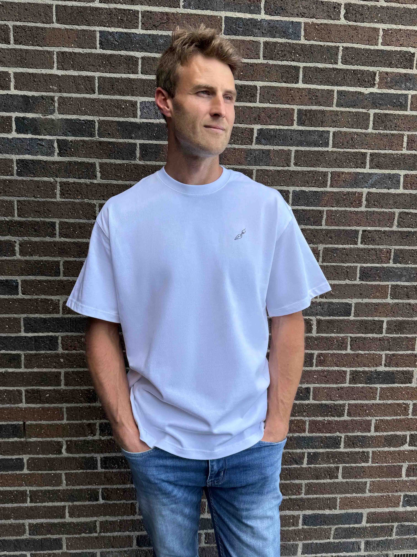 The Trowel Tee - White