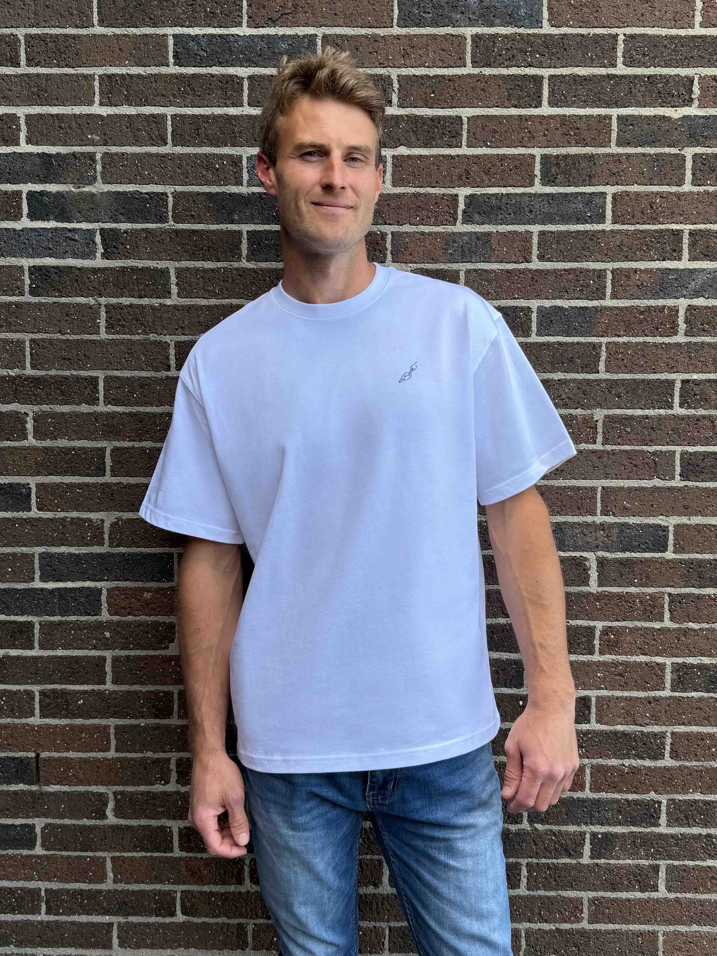 The Trowel Tee - White