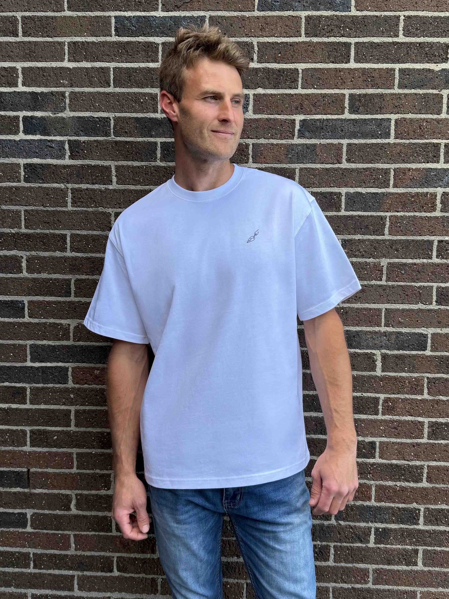 The Trowel Tee - White